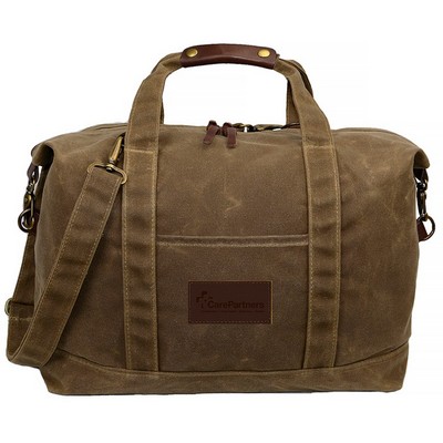 Jet Setter (Waxed Canvas w/Self Handles)