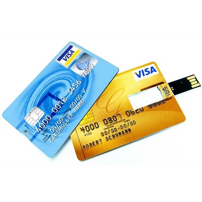 64 GB Credit Card Super Slim Flash Drive