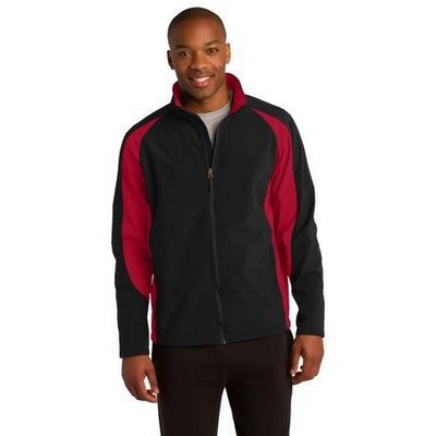 Sport-Tek® Colorblock Soft Shell Jacket