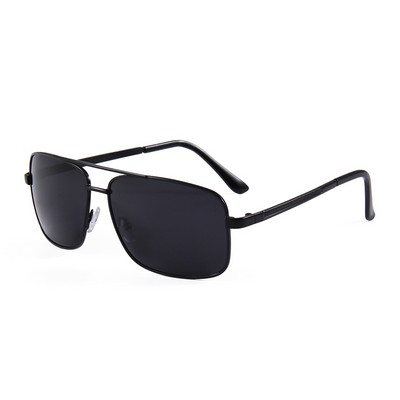 Sunglasses - Smoke Lenses - Black Frames