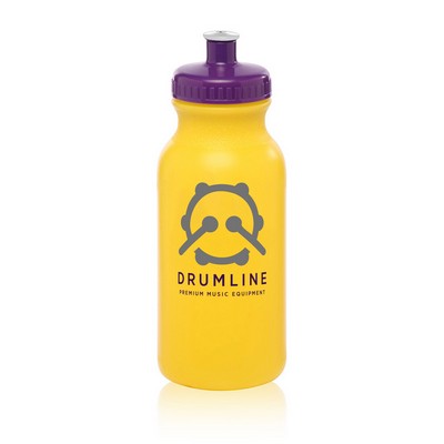 20 oz. Spirit Sports Water Bottle (2 Color Imprint)