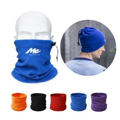 Multi-Functional Fleece Scarf/Beanie/Mask