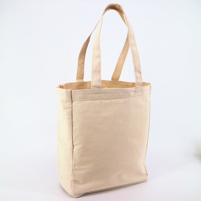 Allison Cotton Canvas Natural Tote (Eco-Friendly)