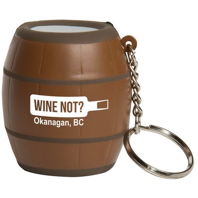 Barrel Keyring Stress Reliever