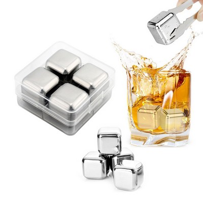 Case Of 4 Whiskey Ice Cubes