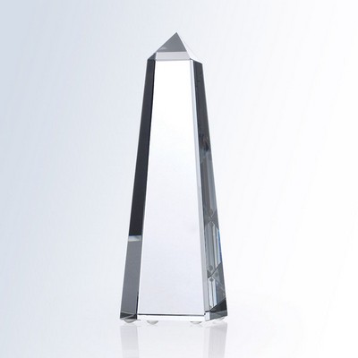 Large Master Obelisk Optic Crystal Award