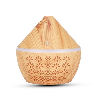 130 ml Hollowed-out Wood-grain Volcanic Humidifier