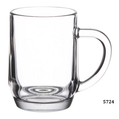 10 Oz. Clear Glass All-Purpose Mug, 4-1/8"H