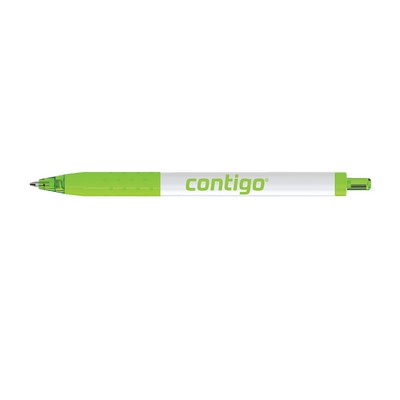 Paper Mate® Inkjoy White Barrel - Black Ink - Lime