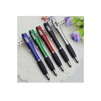 3-in-1 Stylus Pen with Digital Watch