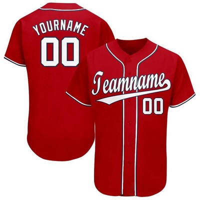 150 GSM Mesh Jersey Custom Button Down Baseball Jersey