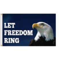 Let Freedom Ring Boutique Flag (3'x5')