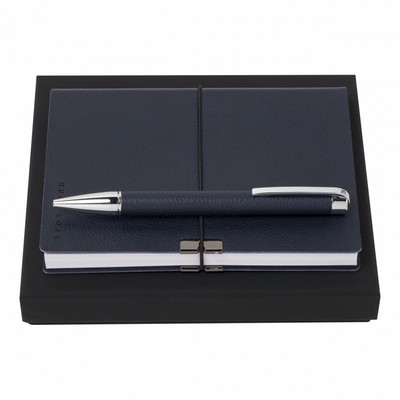 Set Storyline Dark Blue (ballpoint pen & note pad A6)