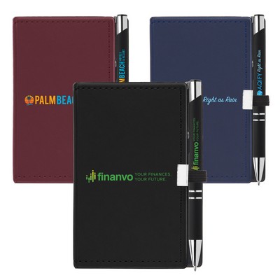 Note Caddy & Tres-Chic Pen Gift Set - ColorJet