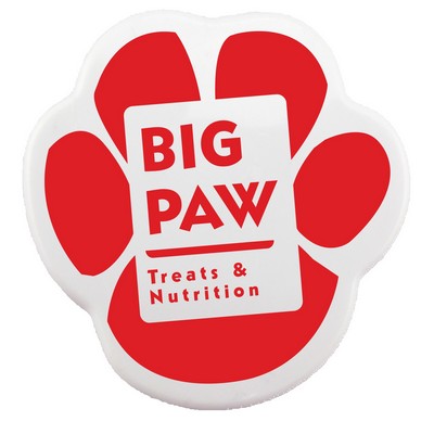 Custom Shaped Sublimated Paw Coaster