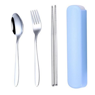 Three-Piece 304 Stainless Steel Tableware Set