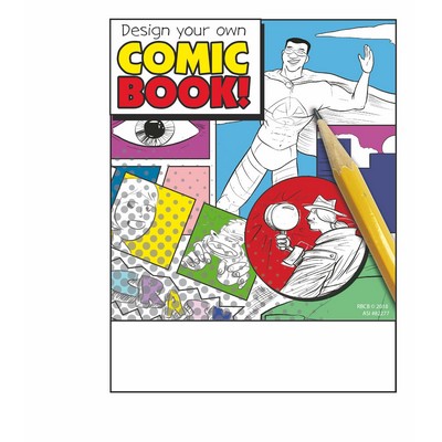 Design Your Own Comic Imprintable Coloring and Activity Book