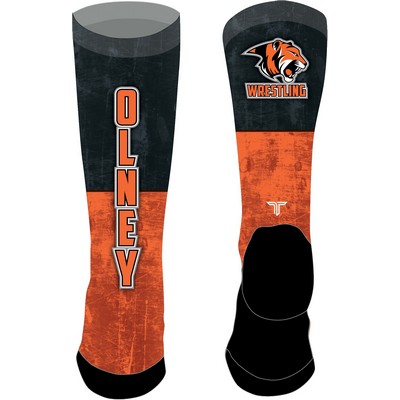 TKDN - Custom Full Sublimated Crew Socks