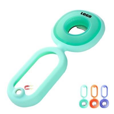 Silicone Multi Bottle Opener w/Magnet