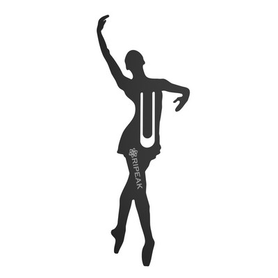 Ballet Dancer Shape Bookmark For Book Lovers