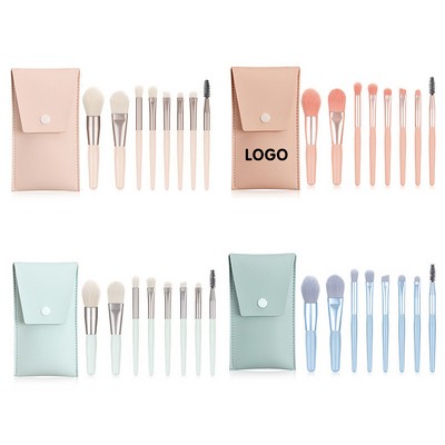 8pcs Mini Makeup Brush Set