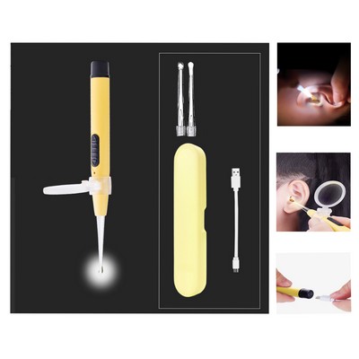 Bargain Price luminous Ear Scoop w/ 5x Magnifier