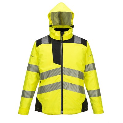 High Visibility Ladies Winter Jacket, Class 3