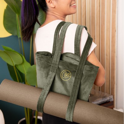 Main Squeeze Corduroy Yoga Tote