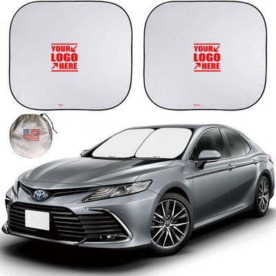 Car Windshield Sun Shade 2 Piece