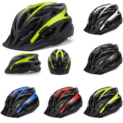 Unisex Cycling Helmet With Adjustable Sizing Wheel