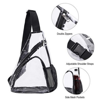 Transparent Casual Chest Pack