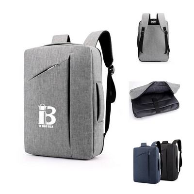 15.6-Inch Convertible Multi-Functional Laptop Backpack