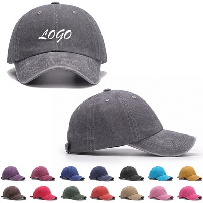 Retro Plain Baseball Cap