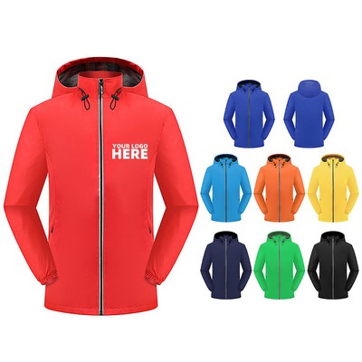 Hooded Outdoor Windproof Jacket