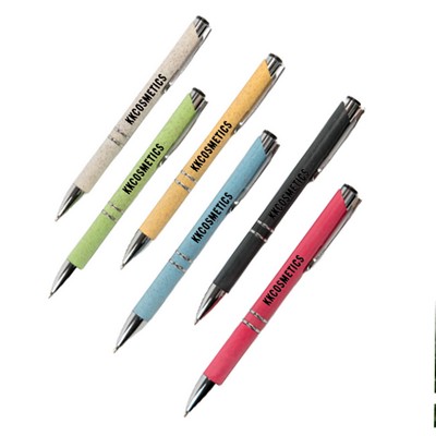 Eco Friendly Wheat Straw Promotional Ballpoint Pen