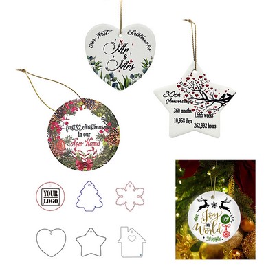 Christmas Ceramic Ornaments