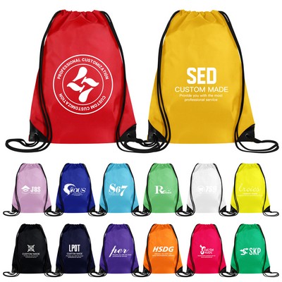 210D Polyester Cinch Bag