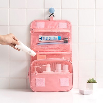 Foldable Toiletry Bag - Compact Travel Organizer and Storage