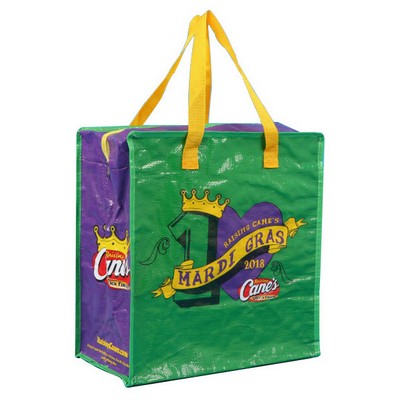 Reusable Laminated Woven PP Carry Out Tote Bags