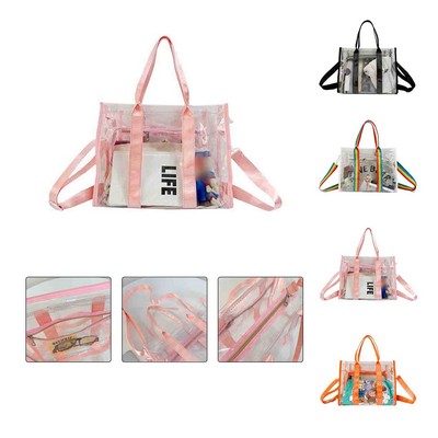 PVC Transparent Shoulder Bag