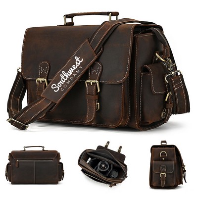 Leather Camera Bag