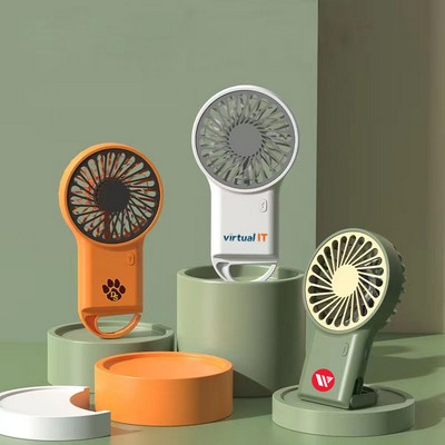 Cooling Handheld Fan with Hook