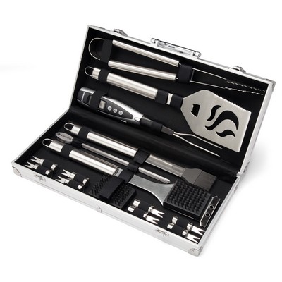 Cuisinart 20 Piece Deluxe Stainless Steel Grill Set