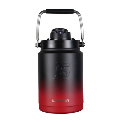 Ice Shaker Jug - Red/Black - 64 oz