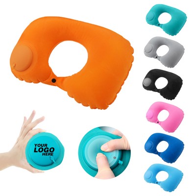 Portable Travel Quick Inflatable U-Shaped Pillow