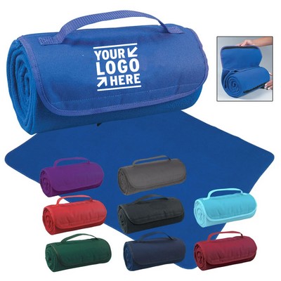 Stadium Large Roll-Up Velcro Closure Blanket