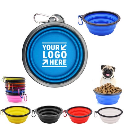 12oz. Collapsible Pet Bowl with Carabiner