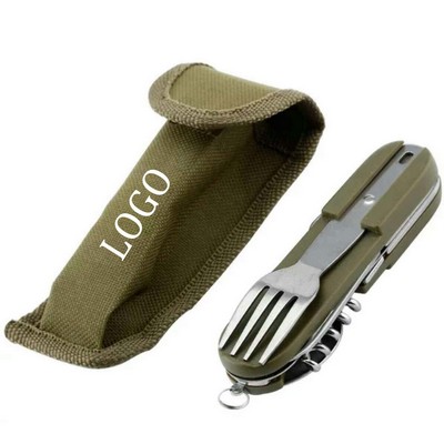 Multifunctional Folding Tableware