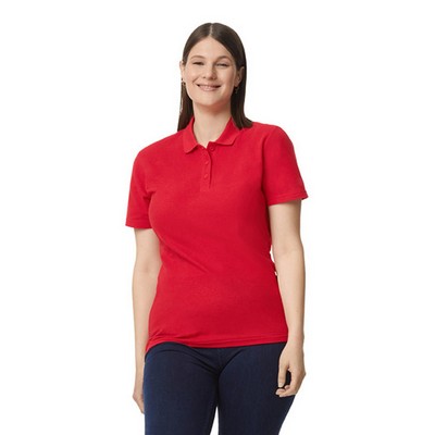 Gildan Softstyle Womens Pique Polo