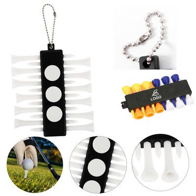 Keychain Portable Golf Tee Holders